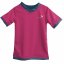 Dámské funkční tričko - BARVA TRIČKA: Růžová, BARVA LEMŮ: Tmavě šedá