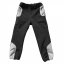 Dětské softshellové kalhoty zimní - BARVA KALHOT: Černá, BARVA PRVKŮ: Limeta