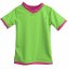 Dámské funkční tričko - BARVA TRIČKA: Limeta, BARVA LEMŮ: Růžová