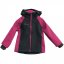 Dětská softshellová bunda zimní - BARVA BUNDY: Černá, BARVA BUNDY (rukávy / boky): Limeta