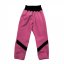 Dětské softshellové kalhoty zimní s nápletem - BARVA KALHOT: Červená