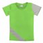 Dětské funkční tričko pruh - BARVA TRIČKA: Limeta