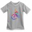 Dětské funkční tričko s potiskem - POTISK: Cyklista