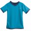 Dětské funkční tričko - BARVA TRIČKA: Limeta, BARVA LEMŮ: Temně modrá