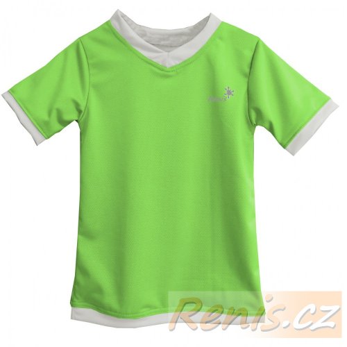Dětské funkční tričko - BARVA TRIČKA: Tyrkys, BARVA LEMŮ: Tyrkys