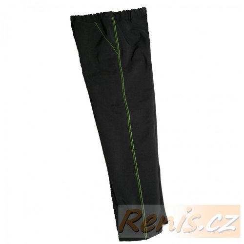 Dětské softshellové kalhoty zimní - BARVA KALHOT: Černá, BARVA PROŠITÍ: Růžová