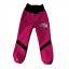 Dětské softshellové kalhoty jarní s nápletem - BARVA KALHOT: Červená