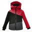 Dětská softshellová bunda zimní - BARVA BUNDY: Červená